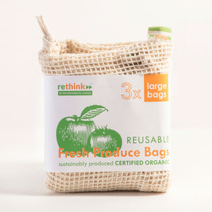 Reusable Fresh Produce Bags - 3x Large
