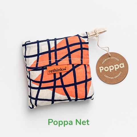 Poppa String Bag with Long Handle