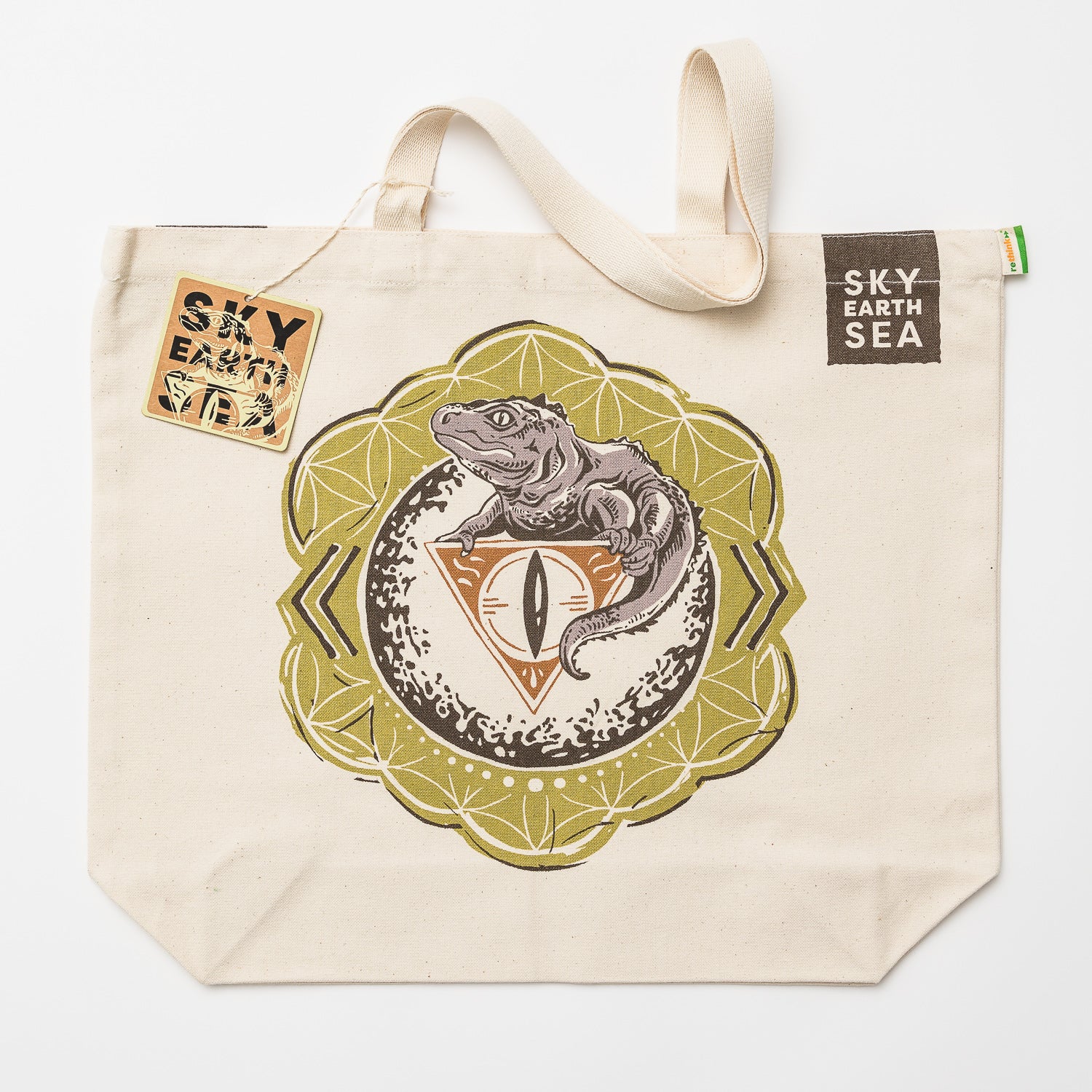 Canvas Bag - Tuatara Earthy