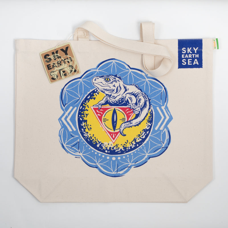 Canvas Bag - Tuatara Bright